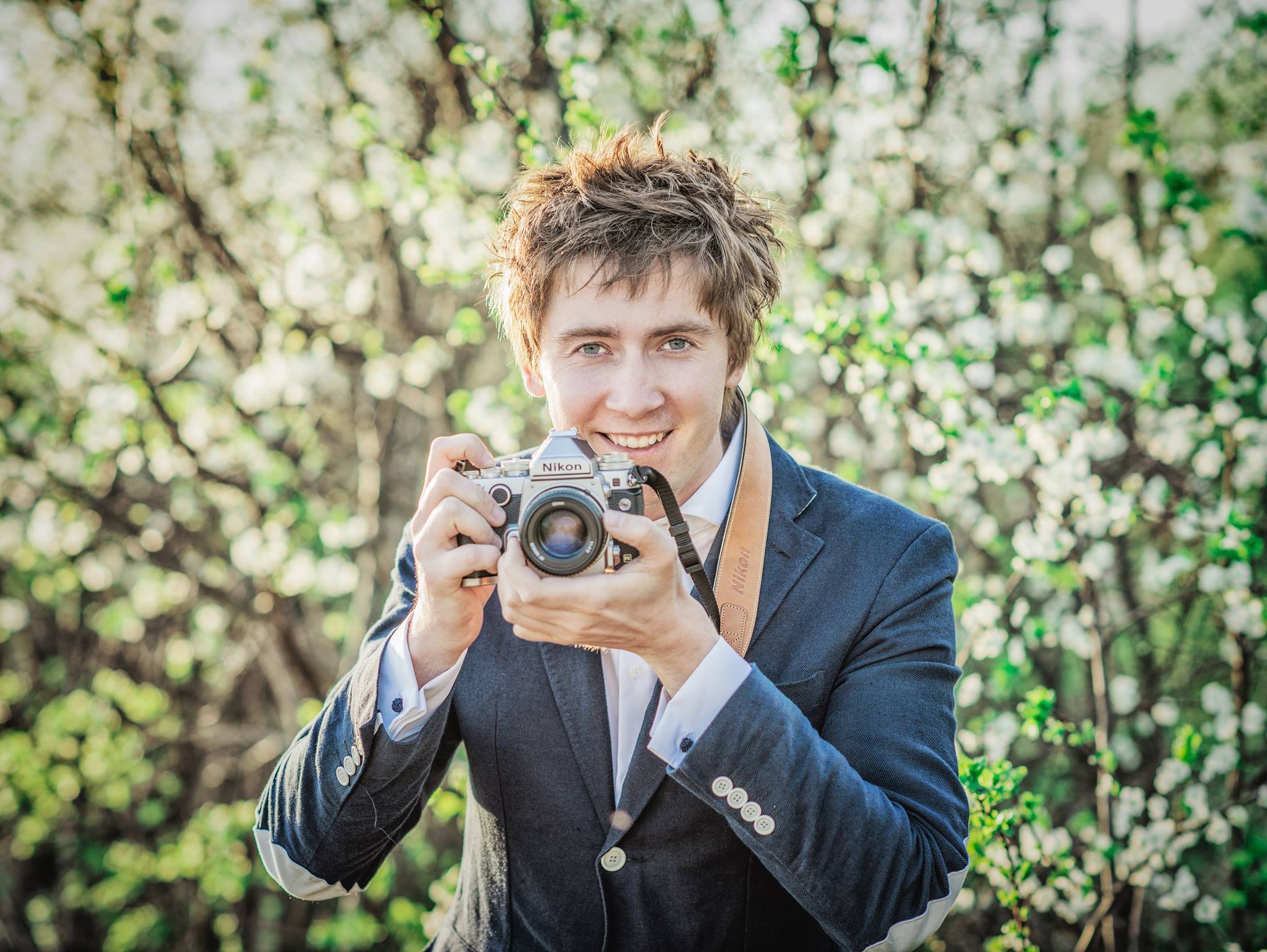 Andrejs Zavadskis personal archive photo - Camera Zavadskis