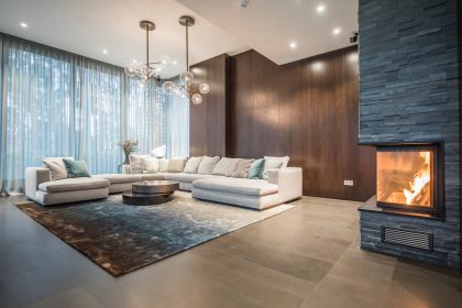 Modern Living Room Interior Photography – Real Estate Interior Photography