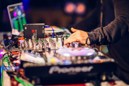 Music Mixer, Sound Console Controls – Live Performance Image